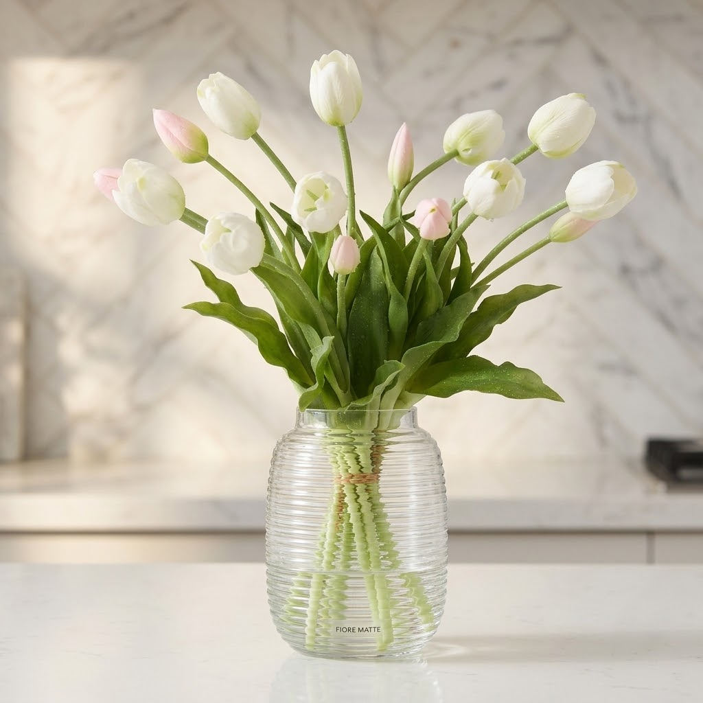 Lumora – Real Touch Tulip Bouquet – Lark & Clover