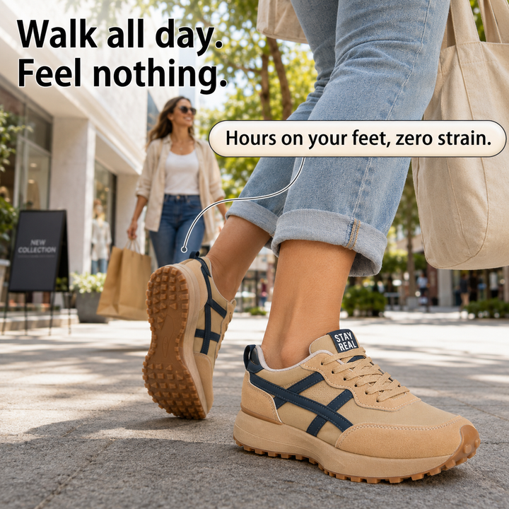 Solenne – Non-Slip Platform Sneakers That Flex With Every Step