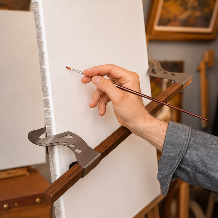 Steadyrest – Adjustable Canvas-Spanning Hand Support Bar