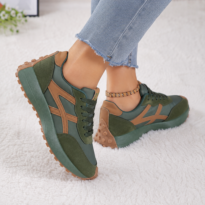 Solenne – Non-Slip Platform Sneakers That Flex With Every Step