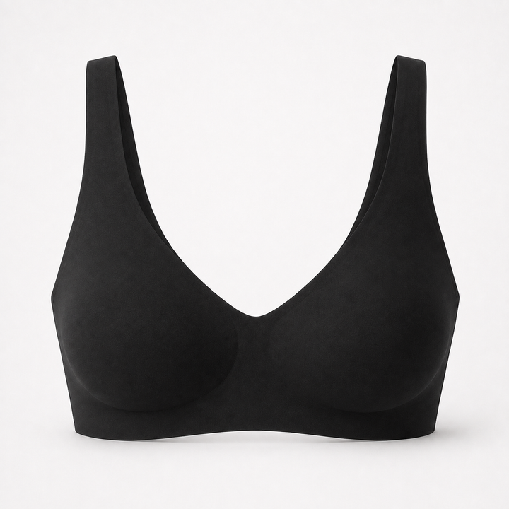 Veluna – Seamless Deep V Wireless Lift Bra