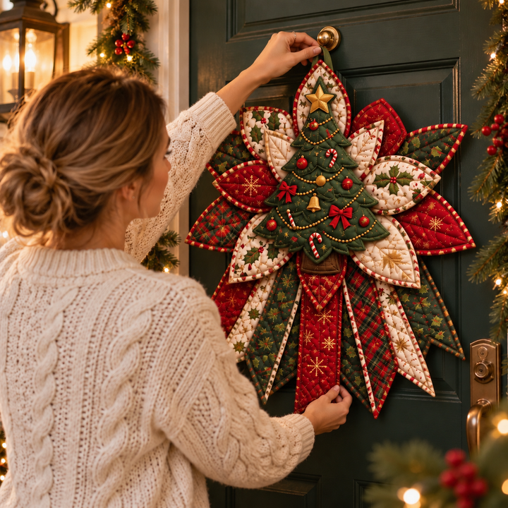 Holly & Stitch – Quilted Christmas Door Hanger Sewing Kit