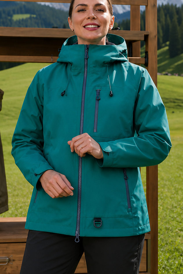 Weathergo – Hooded Waterproof Windproof Rain Jacket