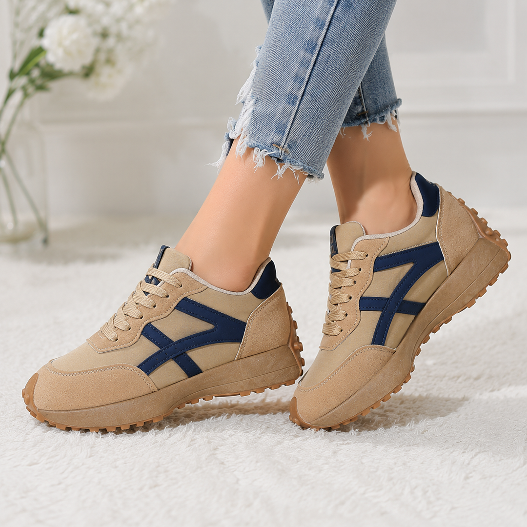 Solenne – Non-Slip Platform Sneakers That Flex With Every Step