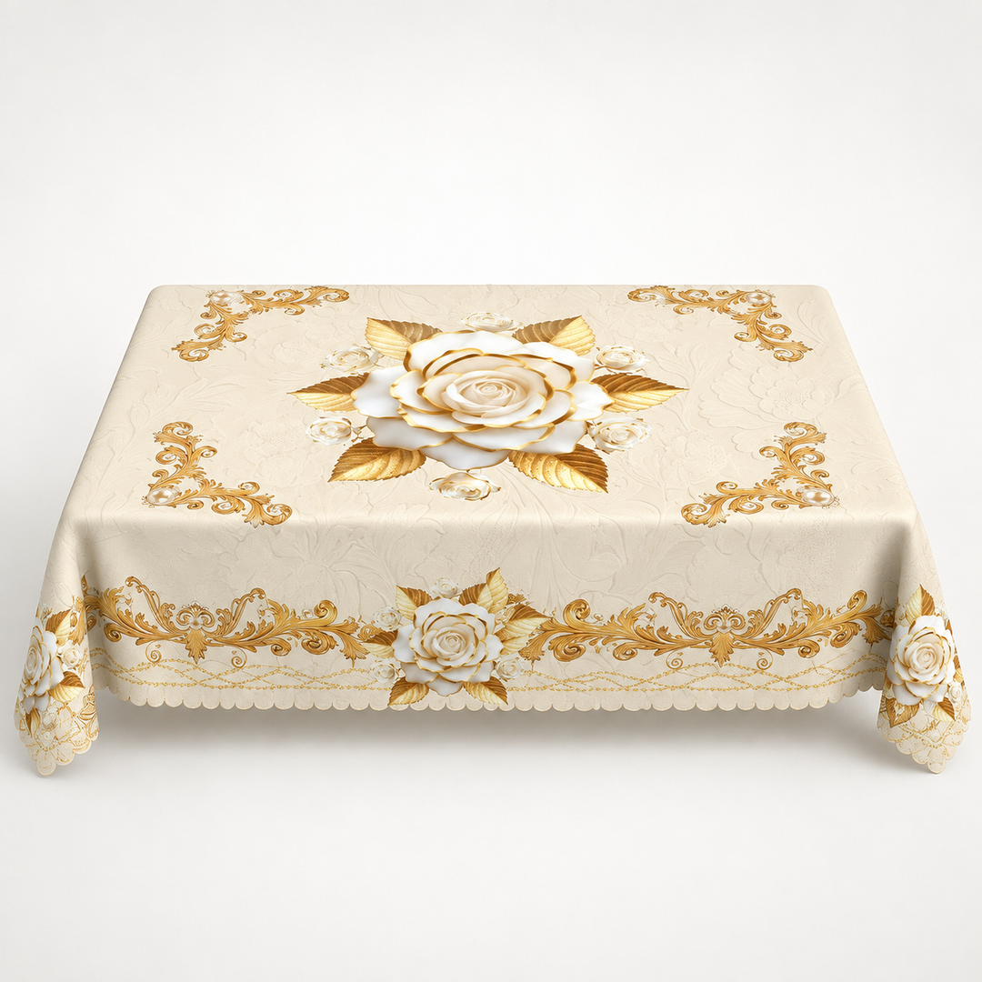 Roseval – The Tablecloth That Wipes Clean, Not Just Looks Clean