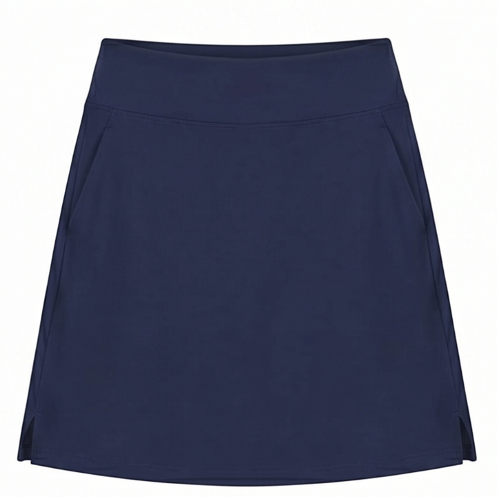 Moteepi™ – Knee-Length Skort with Built-In Shorts
