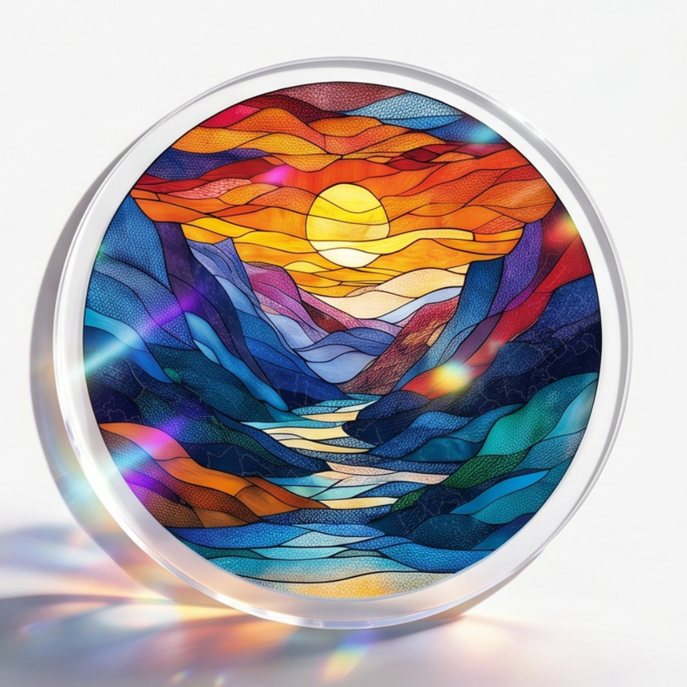 Lunavia™ – Stained Glass Suncatcher Puzzle