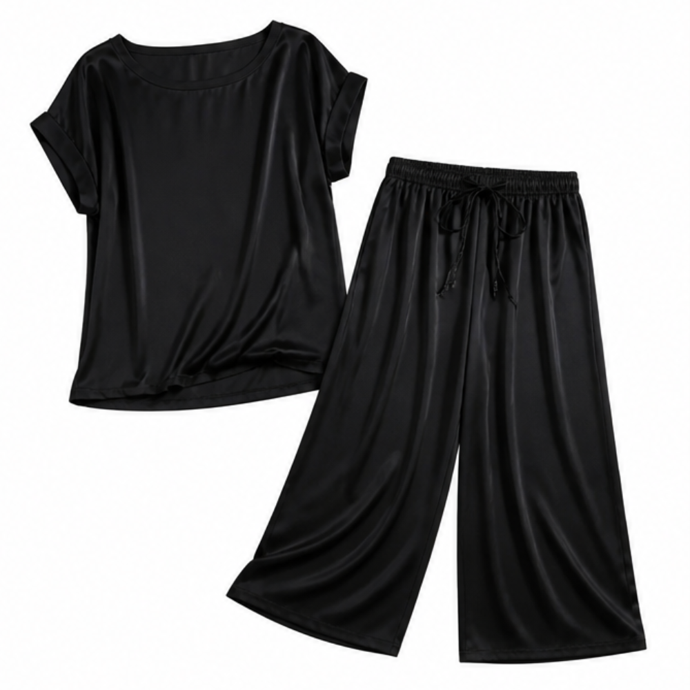 Nadine™ Two-Piece Set with Wide-Leg Trousers