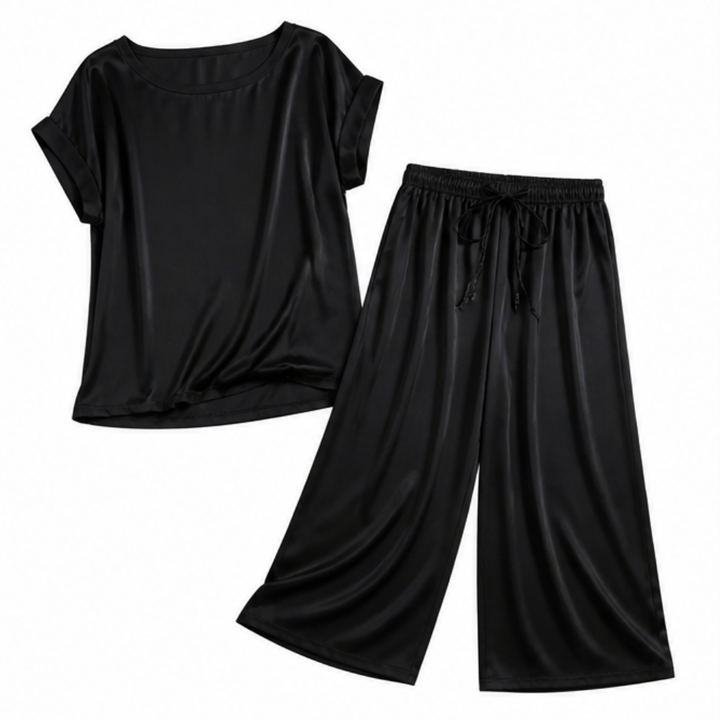 Nadine™ Two-Piece Set with Wide-Leg Trousers
