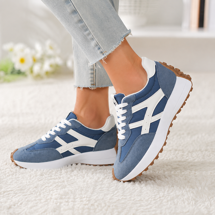Solenne – Non-Slip Platform Sneakers That Flex With Every Step