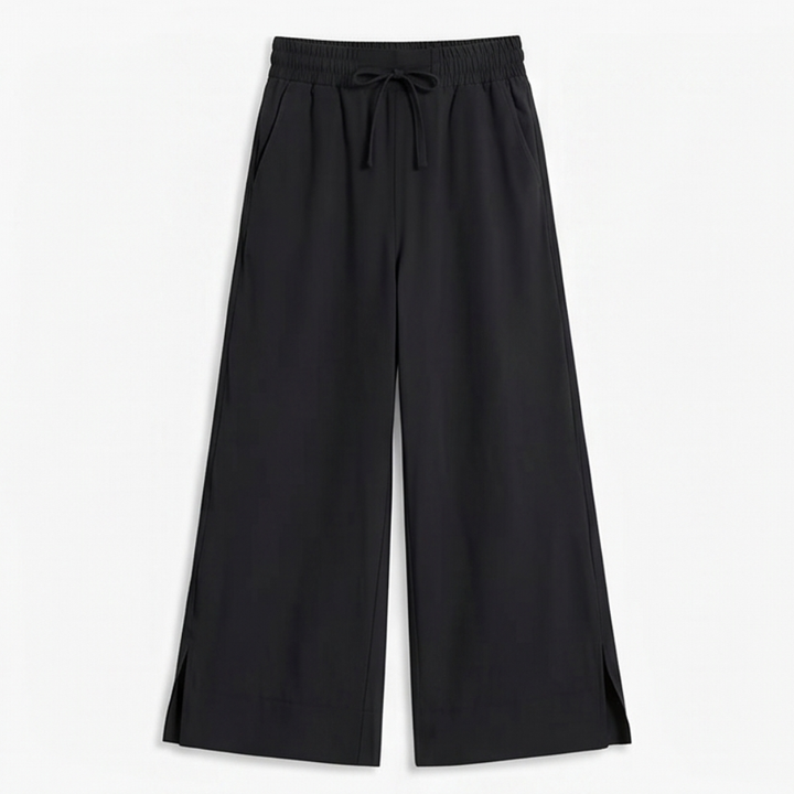 Veluna™ – Effortless Wide-Leg Crop Pants