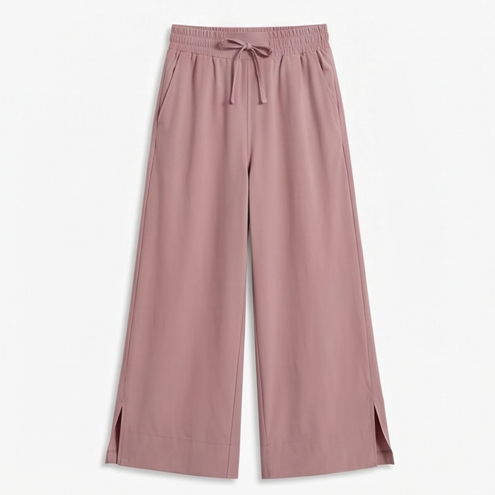 Veluna™ – Effortless Wide-Leg Crop Pants