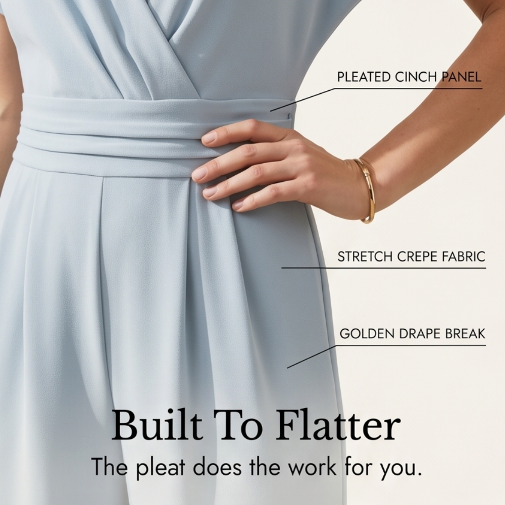 Olyara™ – Elegant Wrap Jumpsuit