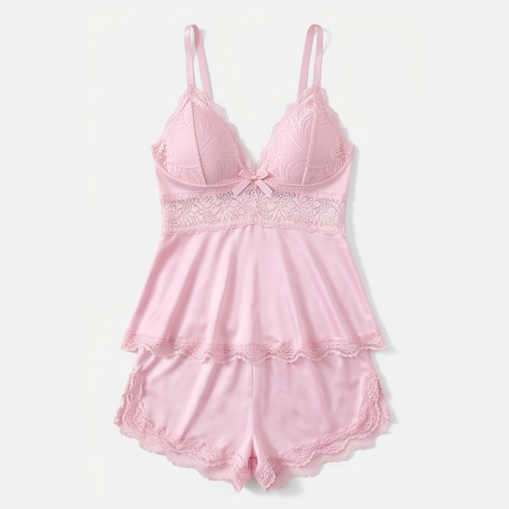 Lunella™ Tiered Lace Cami Pajama Set