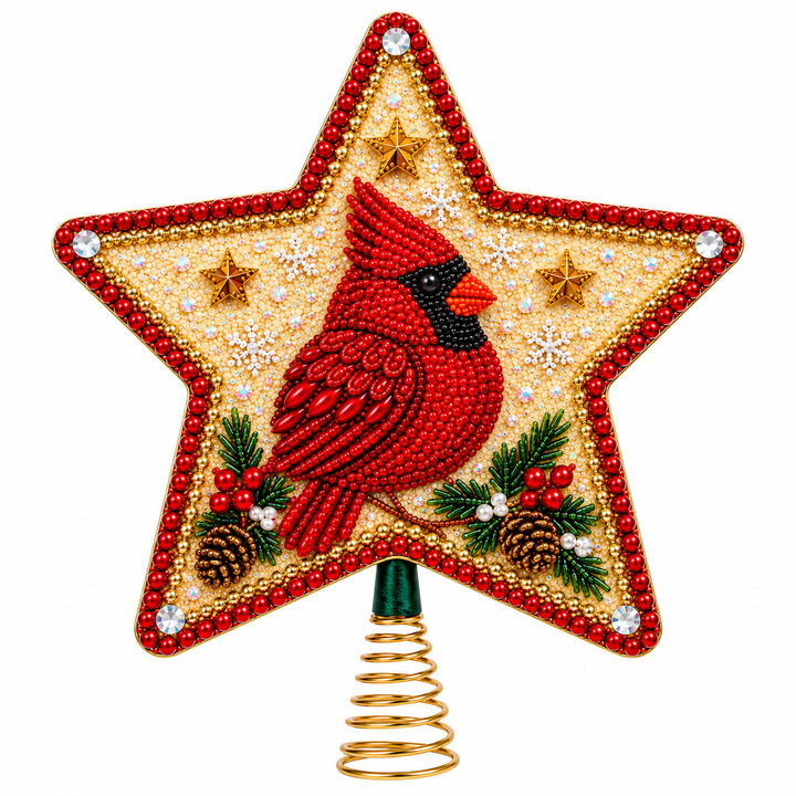 Starryloom – Santa Diamond Painting Christmas Tree Topper