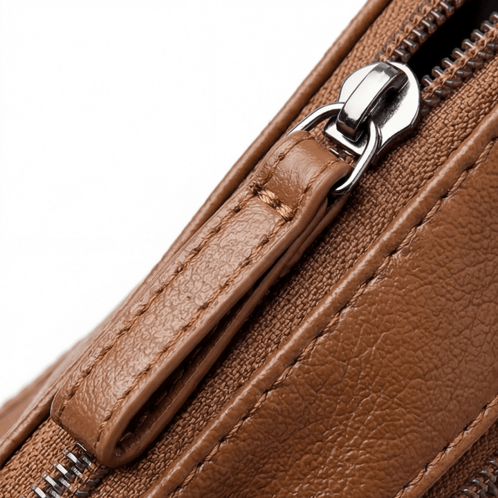 Caressa™ – Soft Leather Multi Pocket Crossbody Bag - Lark & Clover