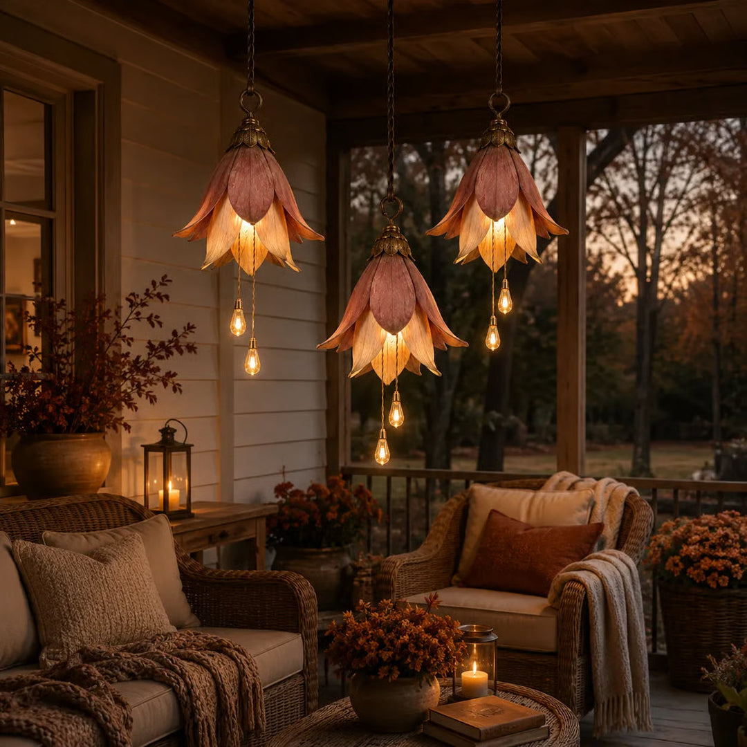 Florabloom – Flower-Shaped Hanging Pendant Lights