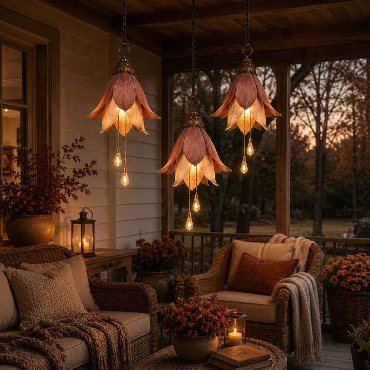 Florabloom – Flower-Shaped Hanging Pendant Lights