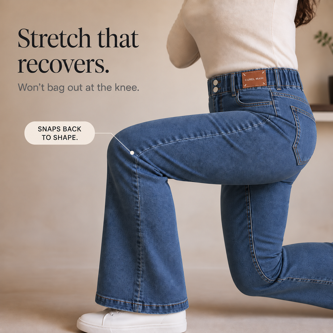 Flarette – High-Waisted Stretch Flare Jeans