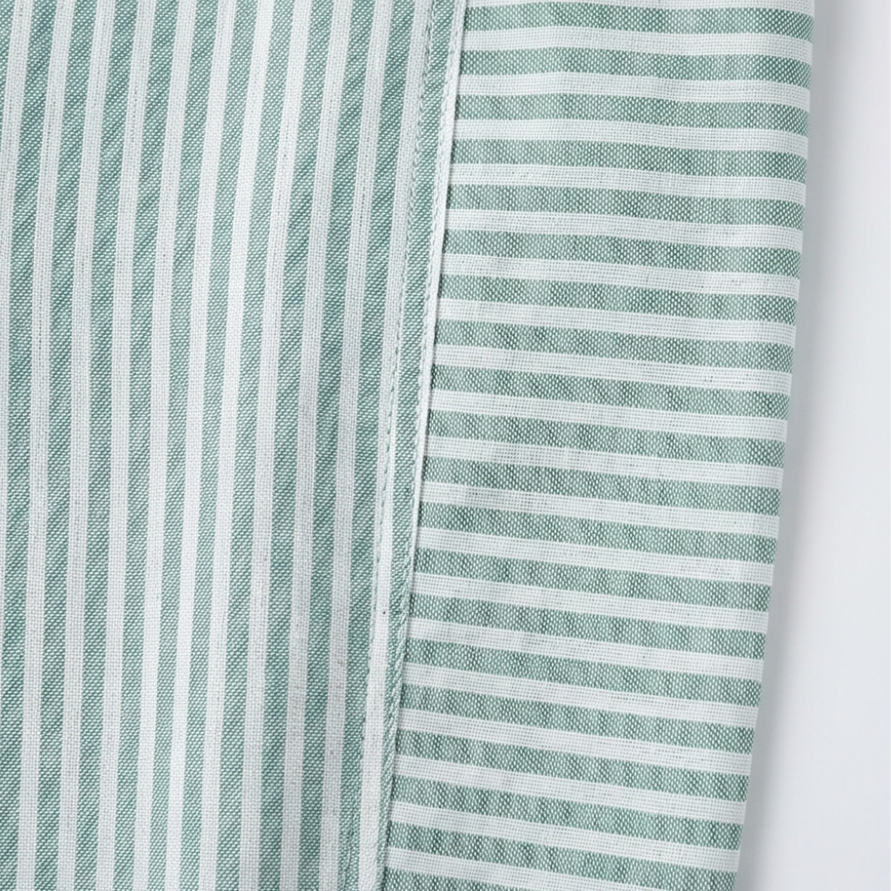 Lunavia™ – Striped Linen Pants with Elastic Waist