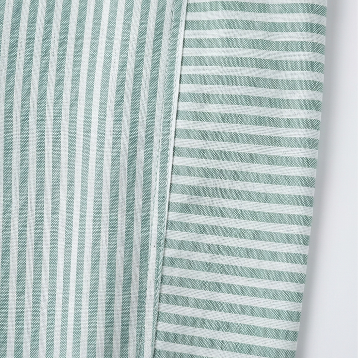 Lunavia™ – Striped Linen Pants with Elastic Waist