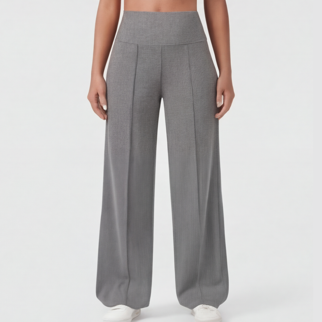 Elyra™ - Wide Leg Yoga Pants with Crossover Waist