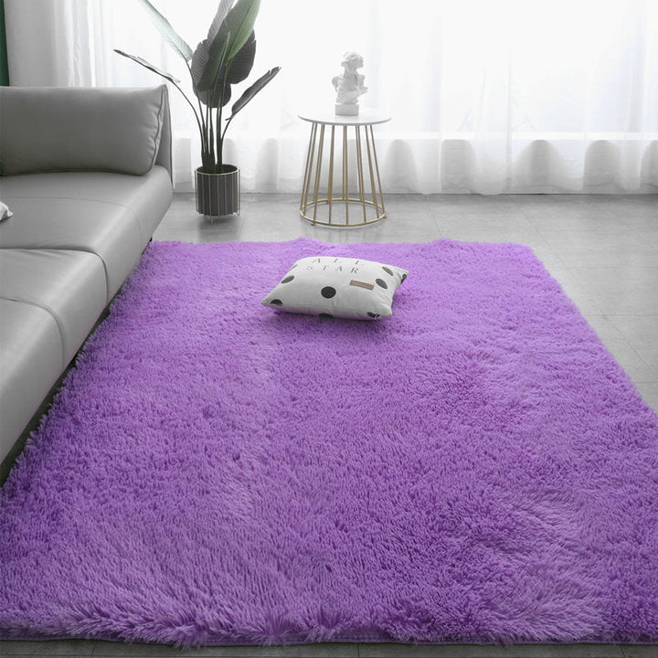 Gradia – Gradient Plush Faux-Fur Area Rug