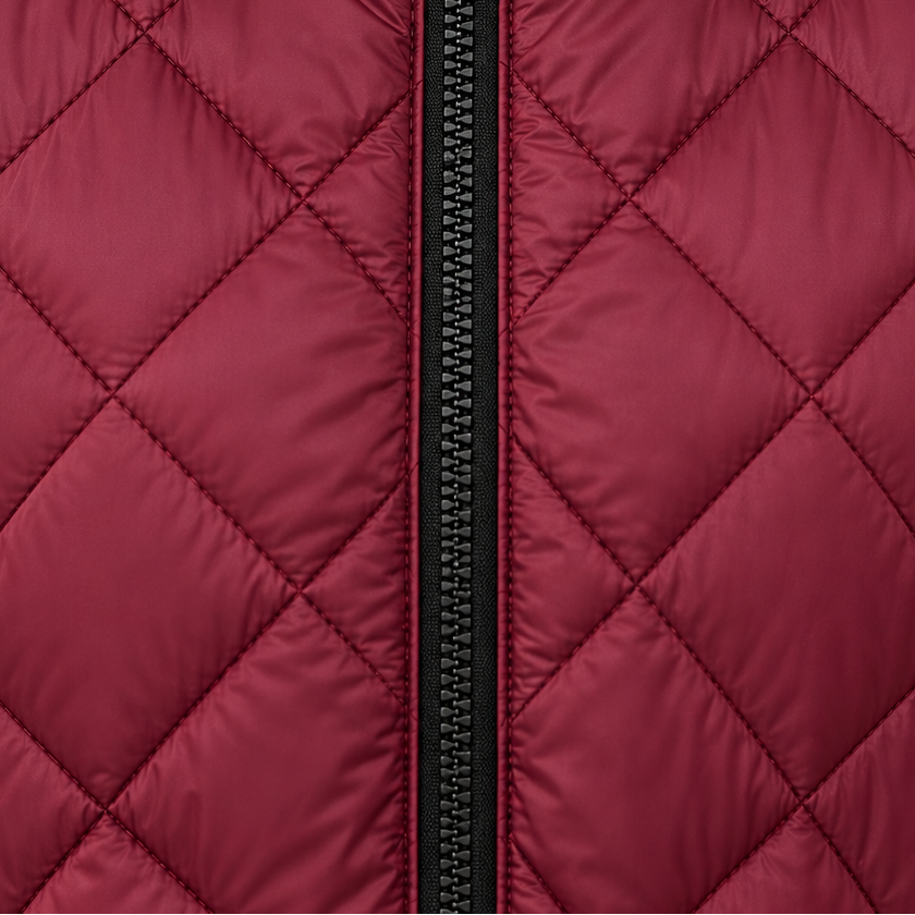 Quilta – Long Quilted Hooded Sleeveless Vest