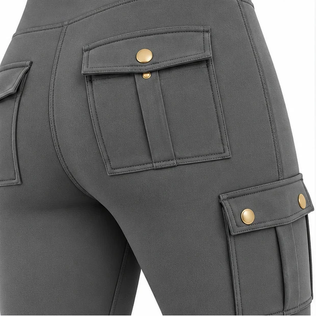 Form & Field – High-Waisted Cargo Pocket Leggings
