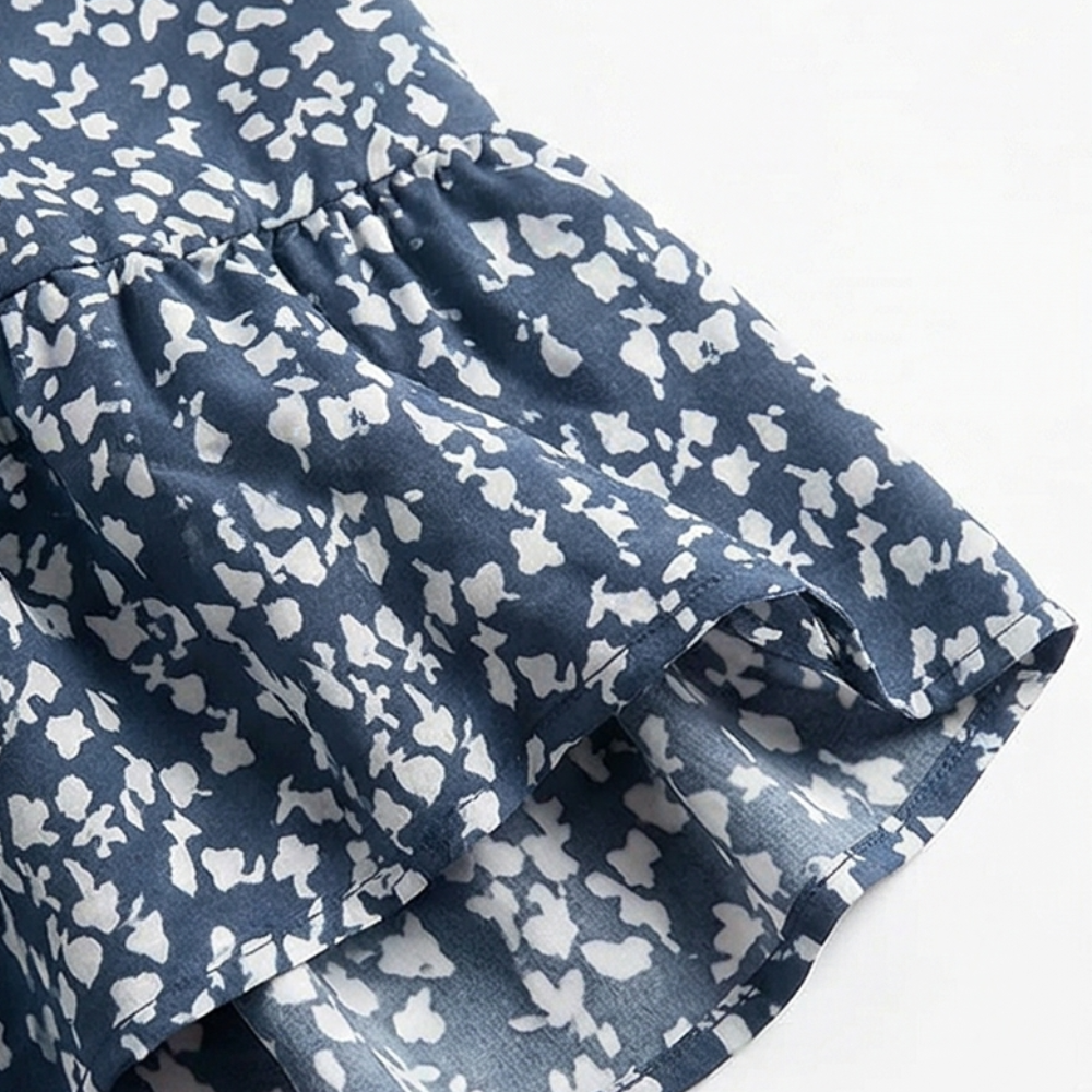 Bellora™ – Breezy Floral Midi with Ruffle Hem