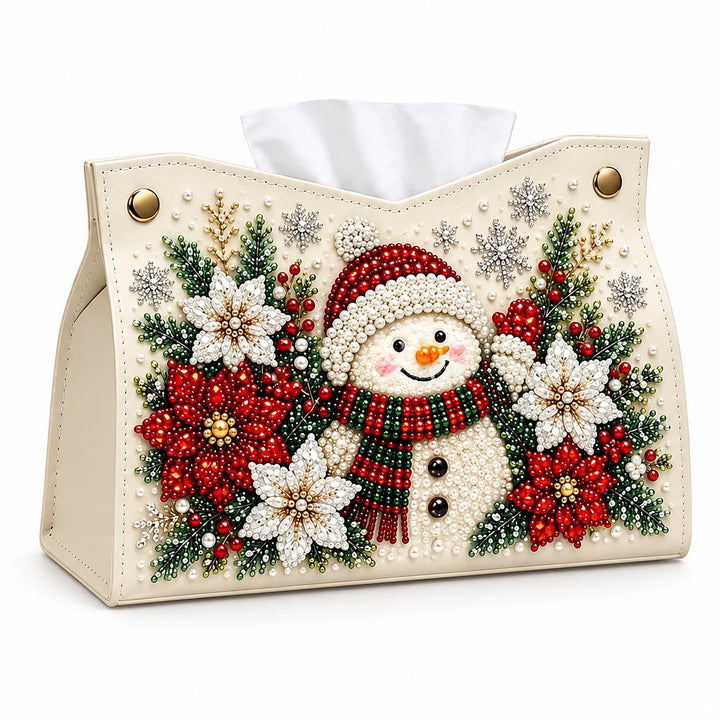 Merry Mosaic – Santa Diamond Painting Tissue Box Cover