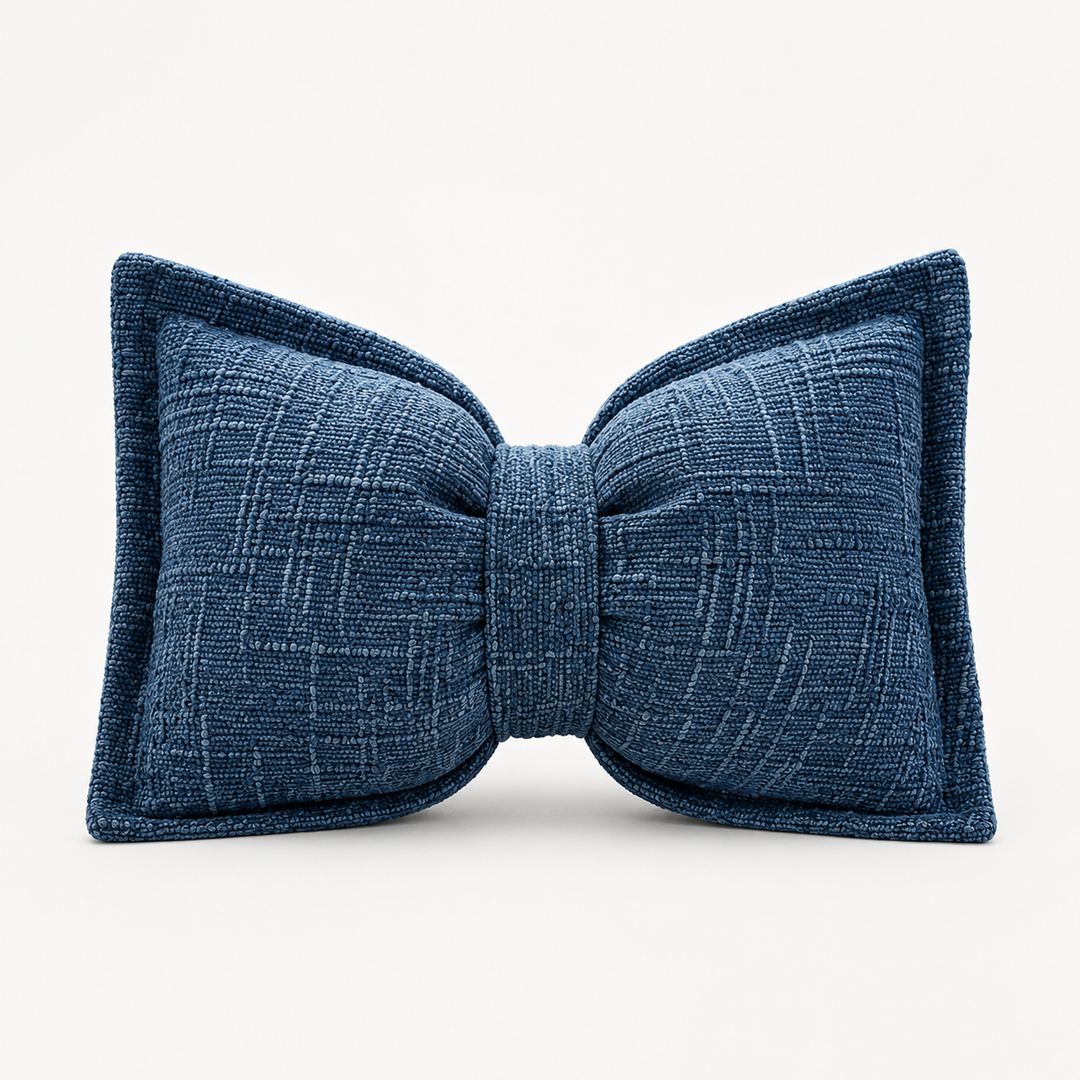 Bowsette – Bow-Shaped Throw Pillow