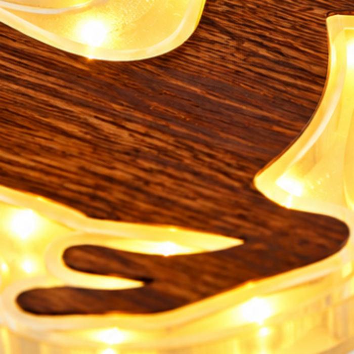 Glowpine – Self-Adhesive 3D LED Christmas Wall Decorations