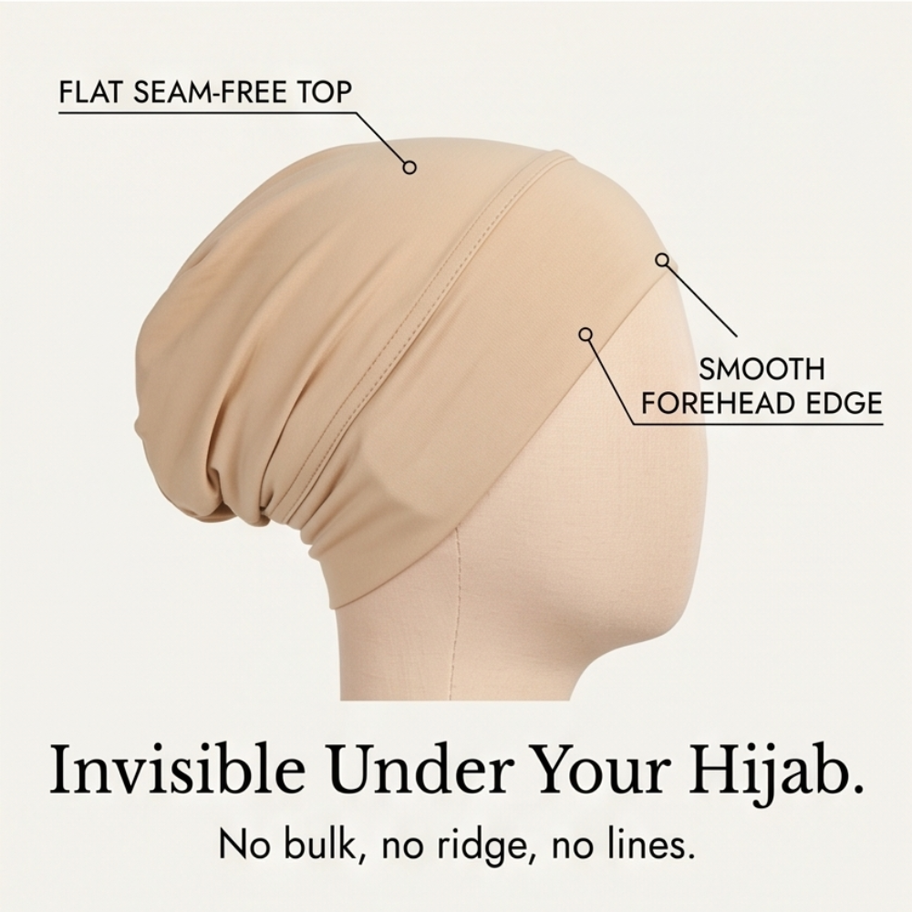 Solenna™ – Soft Stretch Turban Cap