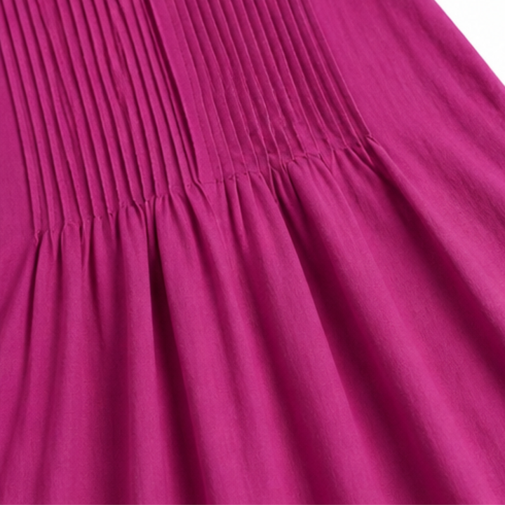 Wren™ – Pin-Tuck Maxi Dress with Pockets