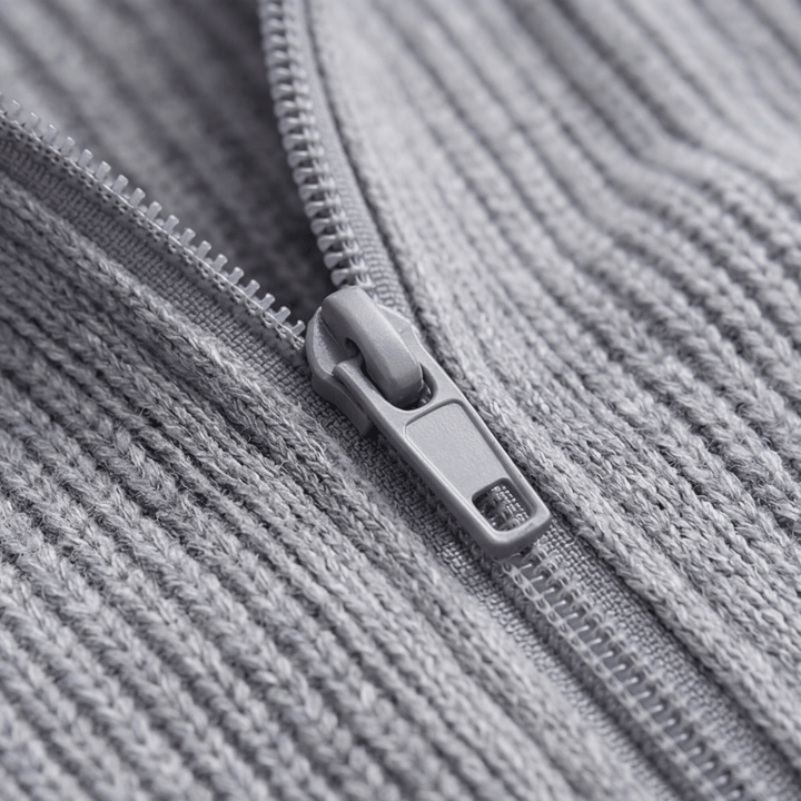 Covena™ – Soft Knit Zip Up Cardigan with Pockets - Lark & Clover