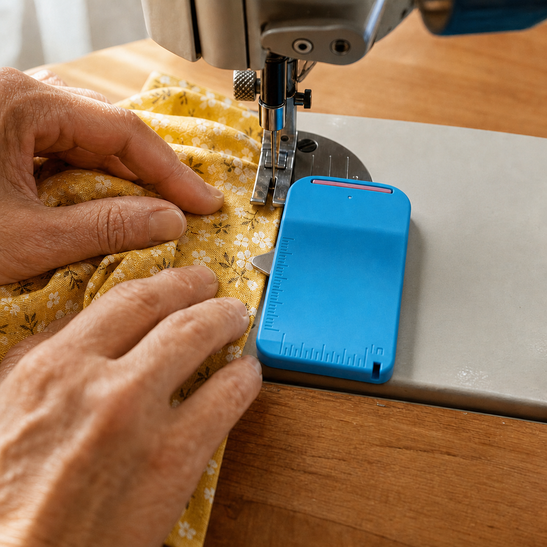 Seamkeep – Retractable Seam Ripper And Guide Ruler