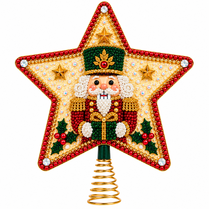 Starryloom – Santa Diamond Painting Christmas Tree Topper