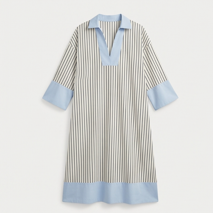 Florene™ – Lightweight Striped Midi Dress