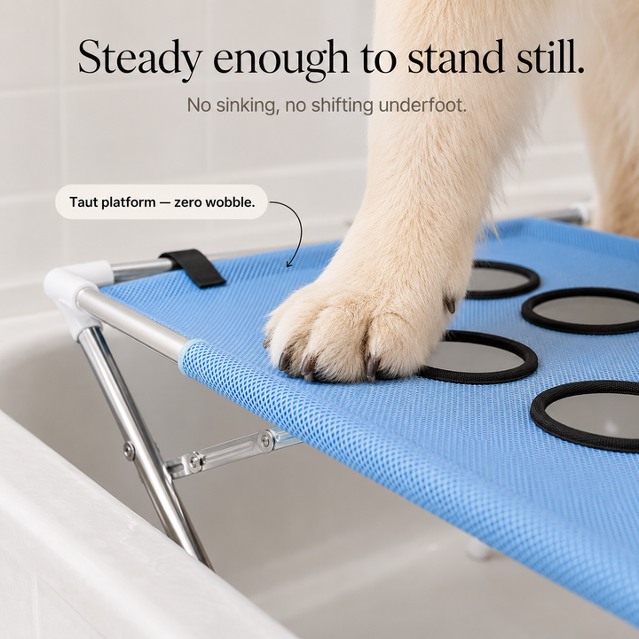 Stillpaw – Elevated Non-Slip Pet Bathing Platform