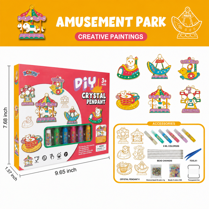 Prismlyn – DIY Crystal Paint Ornament Charm Kit