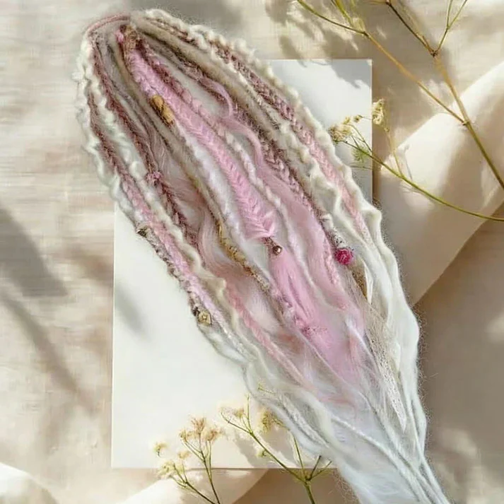 Bohëmia – Hand Adorned Boho Dreadlock Ponytail