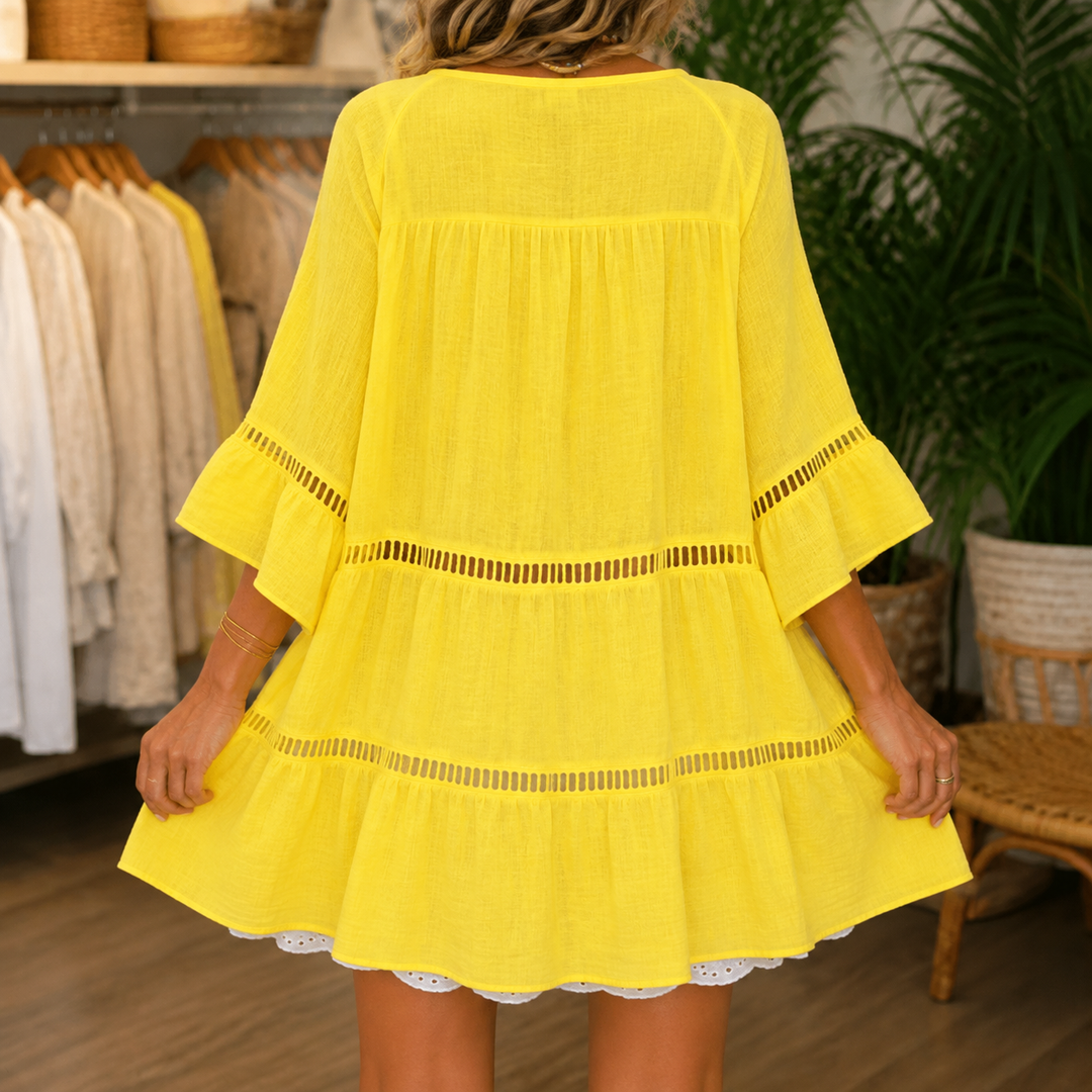 Linella – The Tunic Dress That Skims, Never Tents
