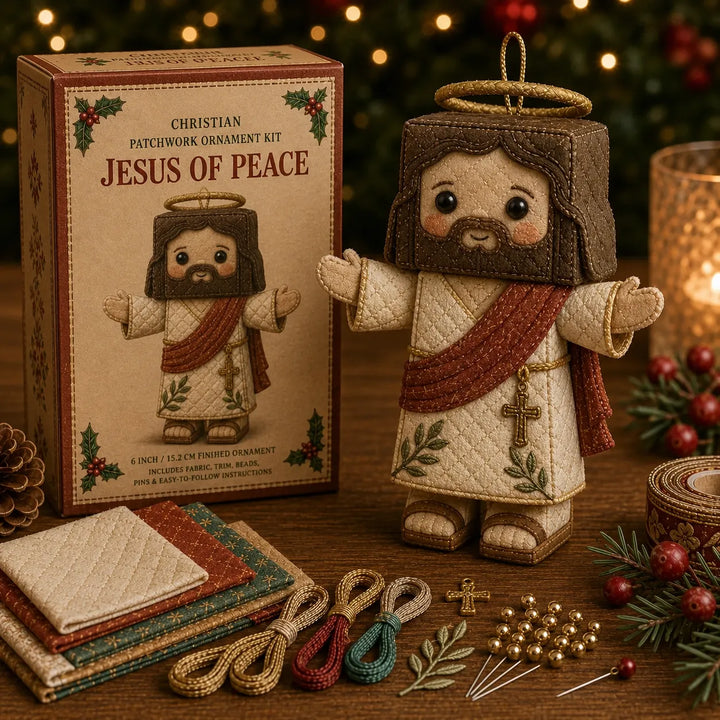 Faithcraft – No-Sew Nativity Ornament Craft Kit