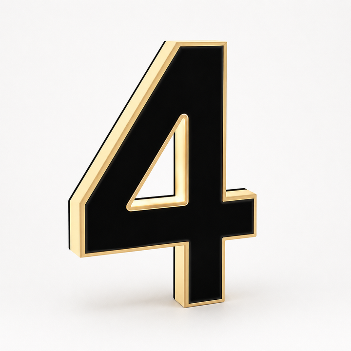 Numera – Solar Illuminated House Number