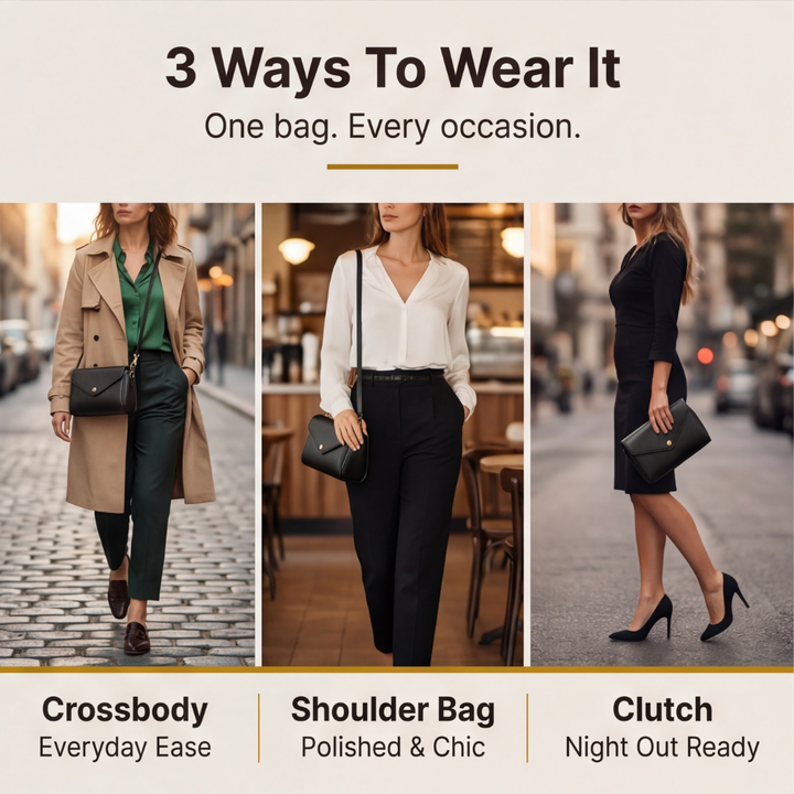 Calessa™ – Compact Crossbody for Everyday Essentials