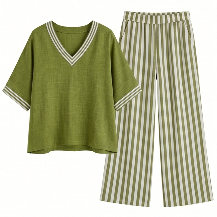 Lorna™ – Airy Linen Two-Piece Set