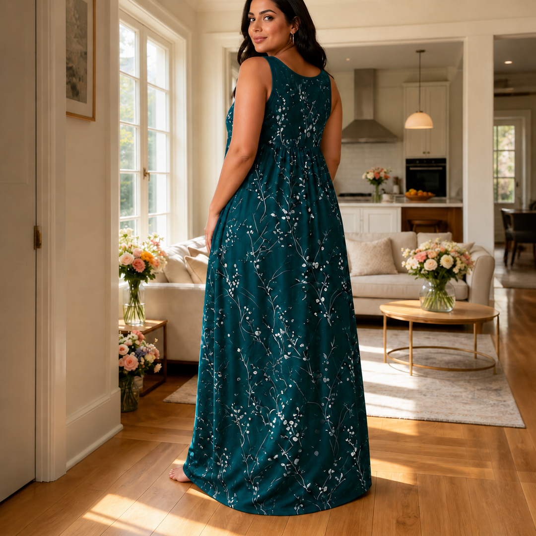 Stillwear – Maxi Dress That Drapes, Never Clings