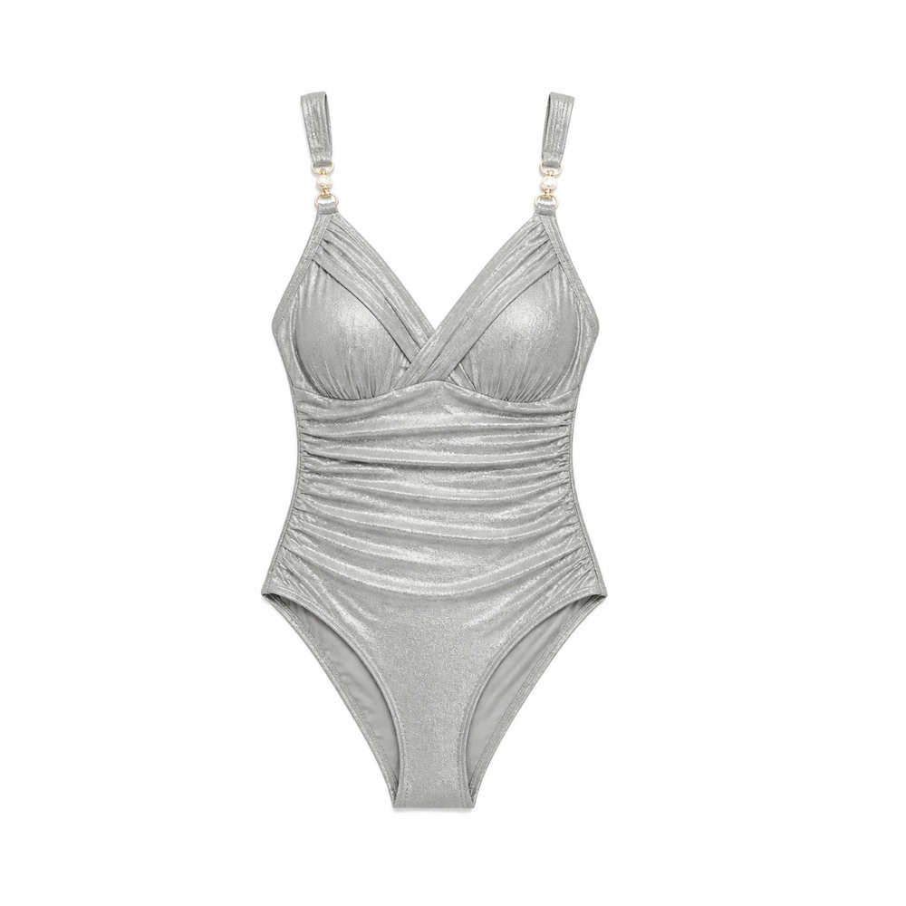 Lunavia™ – Shimmer Tummy-Control Swimsuit