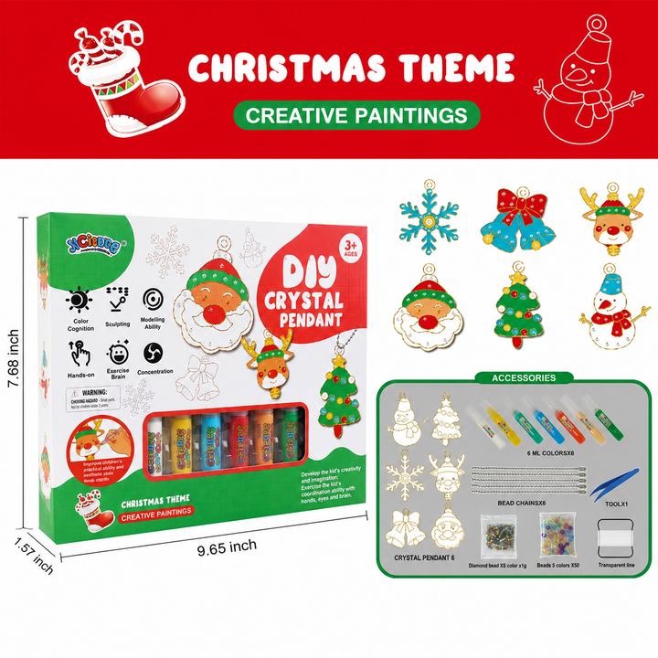 Prismlyn – DIY Crystal Paint Ornament Charm Kit